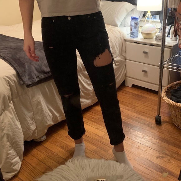GAP Denim - GAP black boyfriend jeans